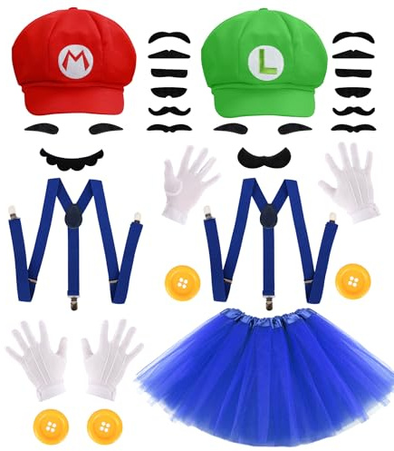 PIIDUOO Costumes d'Halloween pour couples adultes – Costume duo de fête pour 2 personnes – Costumes assortis pour homme et femme