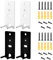 SEIWEI 4Pcs Wall Mount Brackets Compatible with Bose Surround Speakers 700, OmniJewel Lifestyle 650 Home Entertainment System(Black+White)