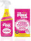 Pink Stuff Toilet Bowl Cleaner Powder 3 Sachets & Multi-Purpose Spray 850ml Value Pack | Foaming Bathroom Cleaner | Removes Limescale, Stains, Grime | Deep Clean Toilet, Kitchen, Surfaces