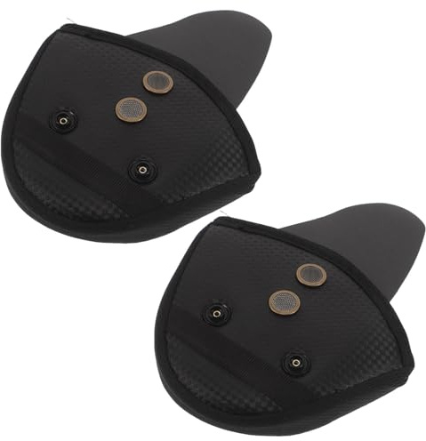 VERDANVERSE Cache-oreilles pour Casque Demi-casque Coupe-vent Amovible, Doublure Chaude Légère, Accessoires Universels pour Cyclisme et Moto, Protection Auditive Hivernale Adulte