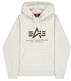 Alpha Industries Herren Basic Bl Effect Print Kapuzenpullover (1er Pack)