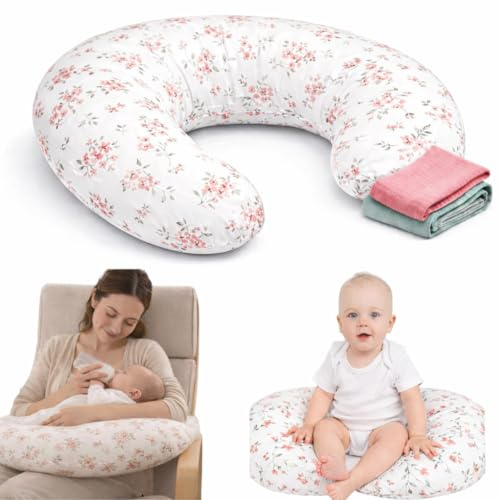 Cojin Lactancia OEKO TEX +2 Muselinas - Almohada Lactancia funda extraible | Cojín lactancia – almohada de amamentação - almofada de amamentação - cojin de lactancia bebe - cogin lactante bebe