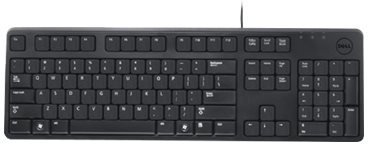 Dell KB212-B Quietkey USB PC/Mac, Keyboard