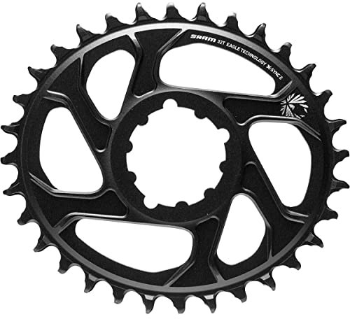 Sram Unisex – Erwachsene X-Sync2 Eagle Kettenblatt, Schwarz, Einheit