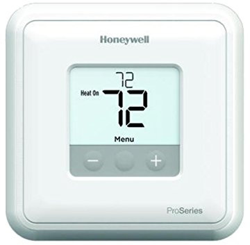 Honeywell TH1010D2000 Non-programmable 24VAC Thermostat T1 Pro non-Programmable thermostat for 24 Vac systems, single stage for heat only or cool only systems must set up heat or cool via the menu