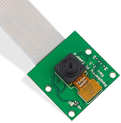 DollaTek 5MP 1080P Mini Camera Video Module Sensor OV5647 Camera Video Module for Raspberry Pi 2/3 Mode 3B+