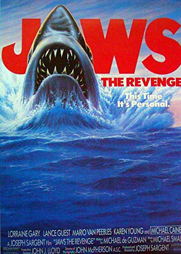 Jaws - Der weiße Hai - Die Abrechnung - Filmposter 37x53cm gerollt