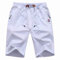 Tansozer Kurze Hose Herren Shorts Sommer Jogginghose Kurz Baumwolle Gym Sweat Shorts Herren Sport Fitness Training Shorts Weiß 3XL