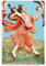 Große Anhänger von Lord Vishnu Hinduismus Poster Indische Götter Religiöse Ritualkultur Kunstwerke Leinwand Ästhetik für Zimmer Wandkunst Moderne Dekoration 30 x 45 cm