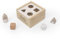 Personalisierte Geburtsgeschenke in Nougat I Geschenk zur Geburt Junge & Mädchen I Handmade Spielzeug I Personalisierte Geschenke Baby I Geschenkidee mit Name & Geburtsdaten (Sortierbox)