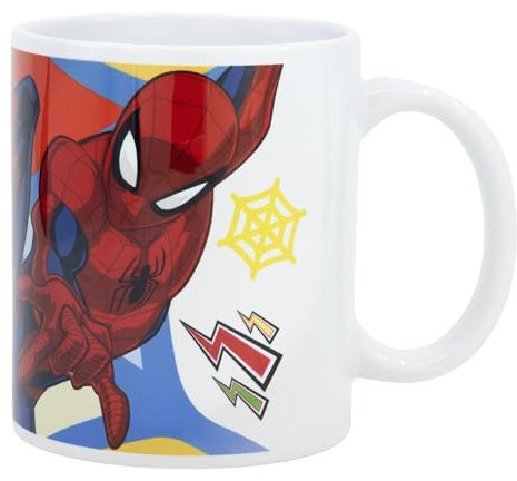 Stor Taza de cerámica de sublimación de 325 ml en caja de regalo de SPIDERMAN DESIGN 1