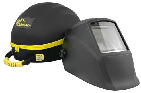WELDINGER Set Automatikschweißhelm AH 500 realcolour + WELDINGER Helmtasche