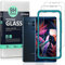 Ibywind Vetro Temperato Protettivo Huawei Mate 10 Pro [Confezione da 2] con Skin in Stile Fibra di carbonio per il Retro, Include kit di Installazione Facilitata