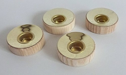 DREGENO Kerzeneinsatz Adapter für Teelicht Tülle 4er Set