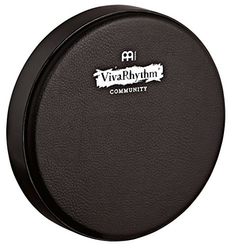 Meinl Percussion VivaRhythm Djembe Head - Nappafell für 9 Zoll Djemben - Durchmesser 22,86 cm - Vorgestimmt - Ziegenleder, Schwarz (VR-POH9-NH)