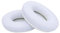 Cuscinetti Auricolari di Ricambio per Beats Dr. Dre Solo HD Wired/Solo 1.0 Wired Headphone Cuffie di MMOBIEL - Memory Foam Protein PU Cuscinetti - Padiglioni Cuffie – Bianco