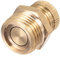 sourcing map Air Compressor G3/8 Male Thread Water Drain Valve Brass Tone 2pcs
