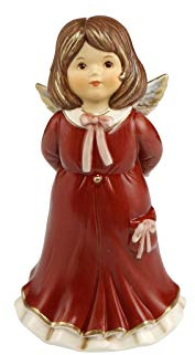 Goebel XM S Kleine Sängerin Bord. Weihnachten Himmelsboten Bordeaux Steingut 41622291