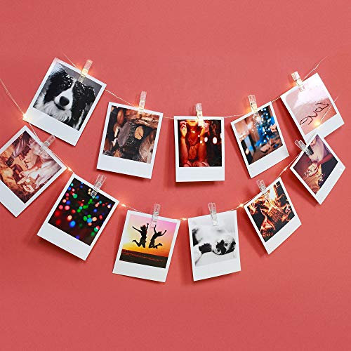 SKYLANTERN Guirlande Photo Lumineuse 20 Pinces 4M