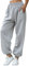 Nuofengkudu Damen Dick Warme Sporthose Laufhosen Jogginghose Gummibund Sweathose mit Taschen Stoffhose High Waist Hosen Bequeme Lockere Lässige Freizeithose Loungewear Outdoor Winter(Vlies-Weiß,XL)
