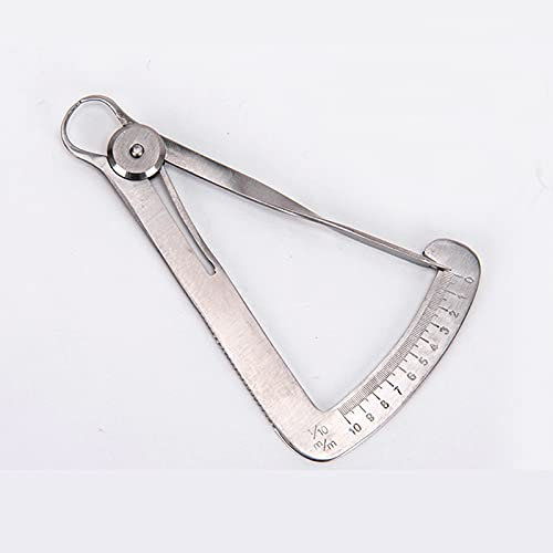 WZCXYX étrier Dentiste Dentiste Outils Dentistes Caliper Dentaire pour Outil De Laboratoire Dentaire en Métal/Cire(Size:Amende)