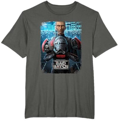 Star Wars The Bad Batch Crosshair Character Poster T-Shirt