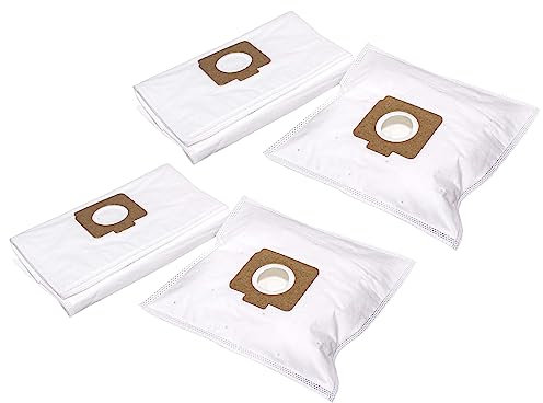 vhbw 20x bolsa compatible con Moulinex Compact 200, 203, 206, 210, 1400, 1500, 1600 aspiradora - vellón micro, 28,5 cm x 19 cm blanco