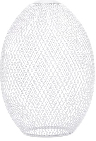 Uonlytech Vintage Pendelleuchte Metall Lampenschirm Hohles Eisendraht Design Hängende Deckenlampe Für Wohnzimmer Bar Restaurant 8.3X5.5 Zoll