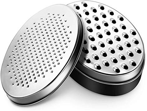 Cheese Grater with Food Storage Container, Cheese Shredder,Vegetable Chopper, Chocolate Grater, Stainless Steel Cheese Planer Kitchen Supplies