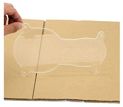 Kühlergrill Protector Motorrad Acryl Scheinwerfer Scheinwerfer Schutzfolie Für BMW R 1200 Für GS Für LC R1200GS Für ADV R1200GS 2013-2020 Nebelscheinwerfer Cover