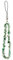 Yananmall Mobile Phone Beads - Natural Shiny Charm Cell Lanyard Phone Chain Wristband Strap