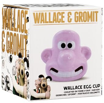 Wallace and Gromit Eierbecher – Wallace – Wallace and Gromit Merchandise – 3D – Geschenke