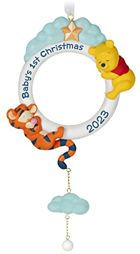 Hallmark Keepsake Christmas Ornament 2023, Disney Winnie The Pooh Baby's First Christmas