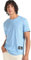 Calvin Klein Jeans Herren T-Shirt Kurzarm Badge Turn Up Sleeve Rundhalsausschnitt, Blau (Dusk Blue), XS