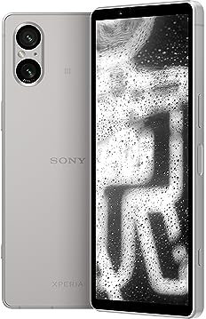 Sony Xperia 5 V – Platinum Gray - 6.1” 21:9 HDR OLED 120Hz - Triple Focal Length (Next Gen Sensor & ZEISS) - 3.5mm audio jack - Android 13 - SIM free - 8GB RAM - 128GB Storage - Dual SIM
