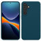 kwmobile Carcasa para Samsung Galaxy S24 Plus Funda - Case TPU Silicona para Smartphone - Suave Protector antigolpes para móvil - Apto Carga inalámbrica - petróleo Mate