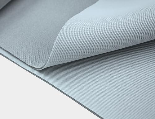 Dachhimmel Stoff Meterware 100x180cm Hellgrau 3mm Reparatur Autohimmelstoff Himmelstoff Auto Caravan Boot (Hellgrau)