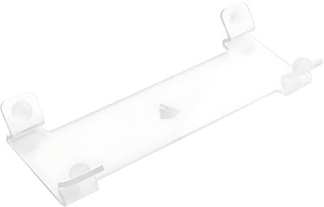 osiuujkw Black Acrylic Display Stand For Home Entertainment Light And Portable Desktop Speaker Stand Speaker Mount Car Speaker, White