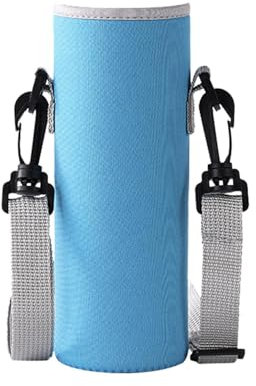 Wasserflaschenhalter-Tasche | Wasserflaschen-Tragetasche mit verstellbarem Schultergurt | Isolierte Neopren-Flaschen-Schlingen-Halterung für Wasserflaschen-Schutz