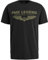 PME Legend Herren Rundhals T-Shirt R-Neck Cotton ELASTHAN Logo - Regular Fit, Größe:3XL, Farbe:Black 999