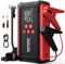 Arrancador de Baterias para Coche 6000A,OGORI NEW Arrancador de Coche con Compresor Aire Portatil(10L de Gasolina/8L de Diésel),Jump Starter con Modo Linterna de 3 LED