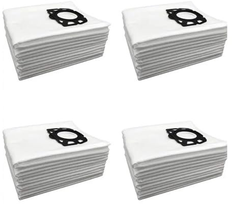 Sacs À Poussière For Aspirateurs T83C, 24 Pièces, Compatibles Avec Karcher, MV4, MV5, MV6, WD4, WD5, WD6, WD4000-WD5999