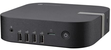 ASUS CHROMEBOX5-S5007UNA Mini PC (processore Intel Core i5-1335U, scheda grafica Intel Iris Xe, 8 GB RAM, SSD M.2 NVMe PCIe 4.0, WiFi 6E, Chrome OS)