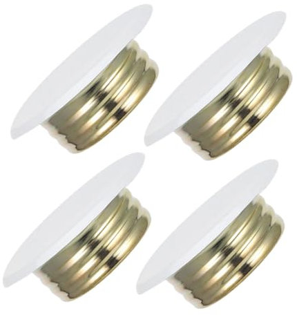 Alipis 4stücke Sprinklerabdeckplatten Für Deckensprinklersystem Sprinklerkopfschutz Aus Verzinktem Eisen Schutz Für Feuerlöschsystem Knopfdesign Für Einfache Installation Geeignet