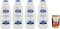 Neutro Roberts Bagnodoccia Idratante - Gel de ducha con glicerina natural, ayuda a hidratar y limpiar la piel, 4 x 450 ml + Polpa italiana Gourmet 400 g