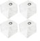 Bolsas de polvo para aspiradora EZVIZ para robot aspirador RC3 Plus RE4 Plus 90 días de capacidad (4 unidades)