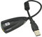 Orolotay External USB Sound Card 7.1 Adapter 5HV2 3D Audio Headset Microphone 3.5mm for Laptop PC Desktop PC