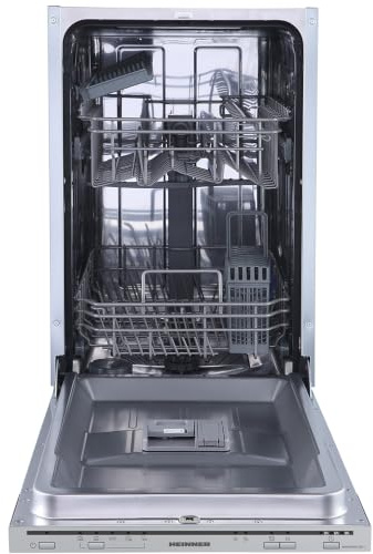 HEINNER HDW-BIM45510E++ - Einbau-Geschirrspüler, 10 Gedecke, 5 Programme, Energieklasse E, mit 5 Jahren Garantie