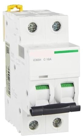 Disjoncteur miniature A9F28216 IC65H 2P C16A 2P | 16A | C | 10kA IC65