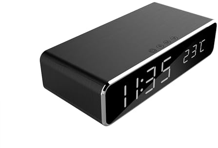 Mobile Charger WRL w/Dig Alarm/Clock DAC-WPC-01 Gembird